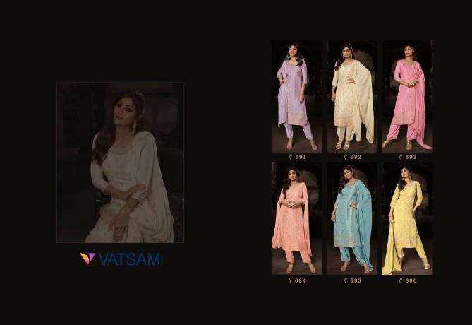 Vastsam Shilpa Vol 4 Readymade Suits Catalog
